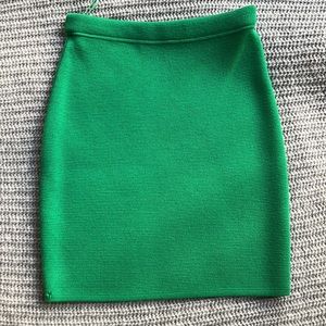 $900 Vintage Gianni Versace 100%Wool Mini Skirt, S/40